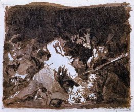 escena de guerra