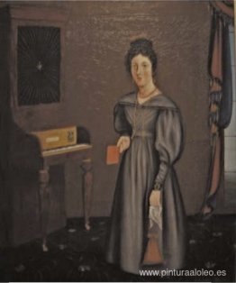 Mujer ante un piano