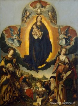 La Virgen María en Gloria