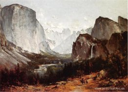 Una vista del valle de Yosemite