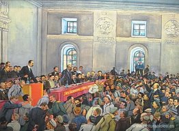 ¡Existe tal fiesta! (Lenin en el I Congreso Panruso de Diputados