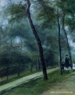 Un paseo por el bosque (Madame Lecoeur y sus hijos)