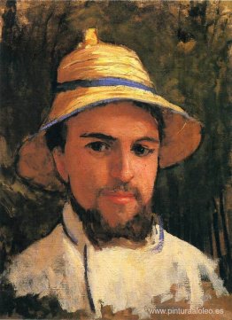 Autorretrato con casco de médula