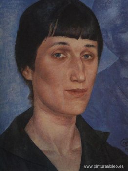 Retrato de Anna Ajmátova