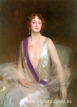 Retrato de Grace Elvina, marquesa Curzon de Kedleston