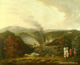 Vista de la tarde de Coalbrookdale, Shropshire