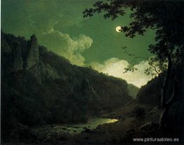 Dovedale a la luz de la luna