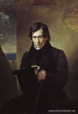 Retrato del poeta y dramaturgo Néstor Kukolnic