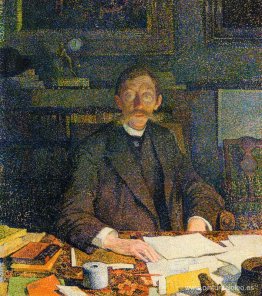 Emile Verhaeren en su estudio