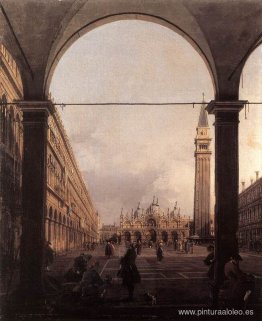 Piazza San Marco: mirando al este desde la esquina noroeste