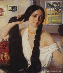 Retrato de Olga Konstantinovna Lancere 