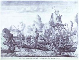 Batalla de Gangut 27 de junio de 1714