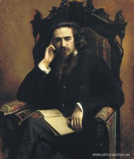 Portaretrato del filósofo Vladimir Solovyov