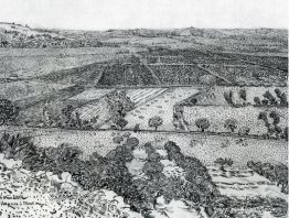 La Crau vista desde Montmajour