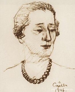 Retrato de Anna Ajmátova