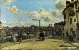 Vista de Pontoise: Quai au Pothuis