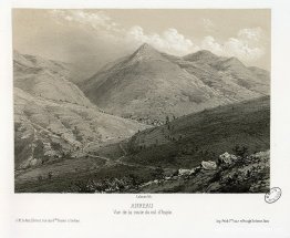 Arreau - Vista de la ruta del puerto de Aspin