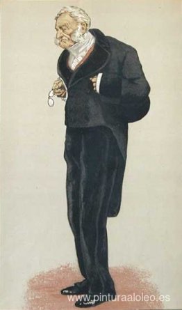 Caricatura de William Bathurst, quinto conde de Bathurst