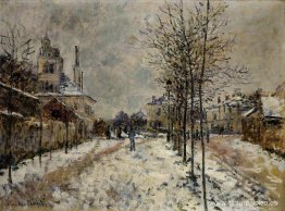 Efecto nieve, el Boulevard de Pontoise en Argenteuil