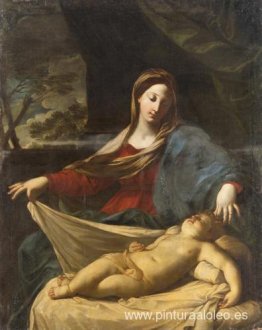 maria con niño