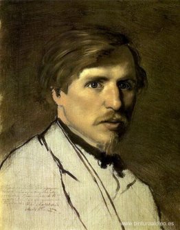 Retrato del artista Illarion Prianishnikov