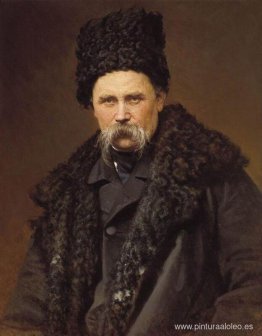 Retrato del poeta y artista Taras Shevchenko