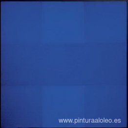 Pintura abstracta: azul