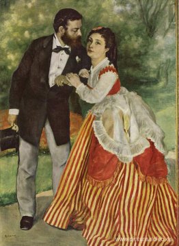 Retrato de la pareja Sisley