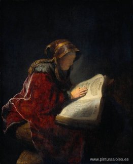 La profetisa Ana (madre de Rembrandt)