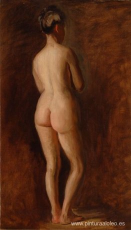 Desnudo femenino de pie