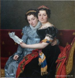 Las hermanas Zenaide y Charlotte Bonaparte