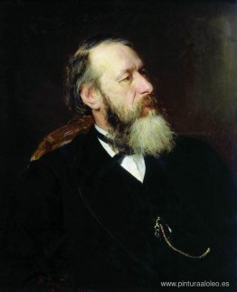 Retrato del crítico de arte Vladimir Stasov