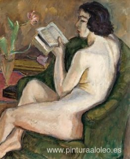 Leyendo Desnudo (Nu à la Lecture)