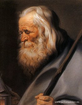 Diógenes, según Peter Paul Rubens