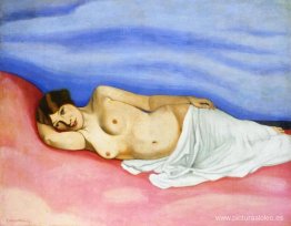 desnudo en la cama