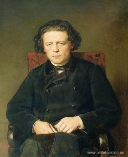 Retrato del compositor Anton Rubinstein