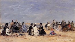 Escena de playa, Trouville