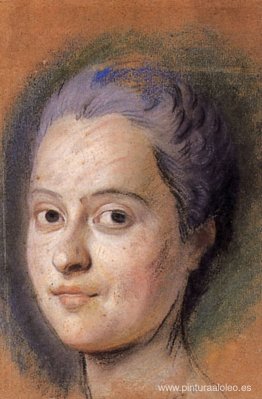 Preparación para el retrato de la delfina María José de Sajonia