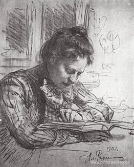 Lectura (Retrato de Natalia B. Nordman)