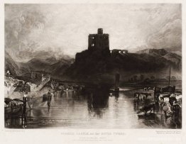 Castillo de Norham, en el río Tweed (después de Joseph Mallord W