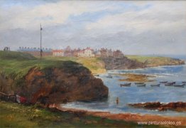 Cullercoats del sur por John Wilson Carmichael