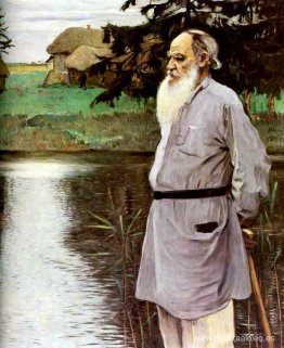 Retrato de León Tolstoi