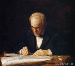 El maestro de la escritura (Benjamin Eakins)