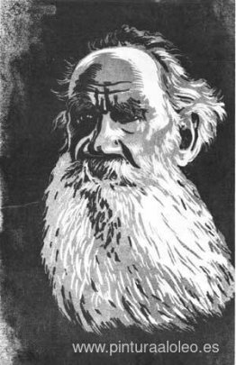 Retrato de León Tolstoi