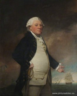 Almirante Sir Hyde Parker (1714-1782), quinto Bt