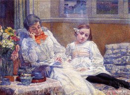 Madame Theo van Rysselberghe y su hija