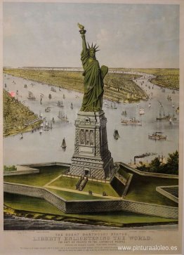 La gran estatua de Bartholdi