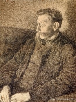 Retrato de Émile Verhaeren