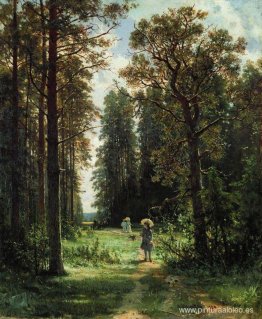 El camino por el bosque, 1880 (óleo sobre lienzo)