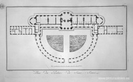 Plano del Palacio de Sans-Souci